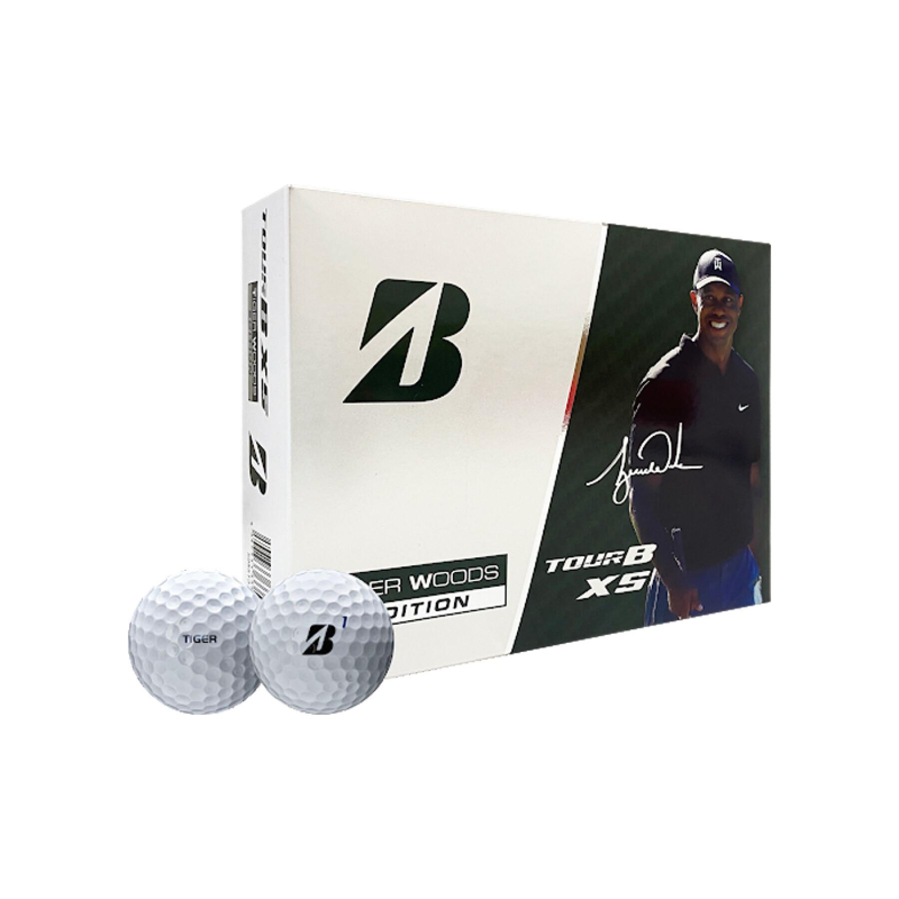 Golfbollar Bridgestone Tour B XS Tiger Edition