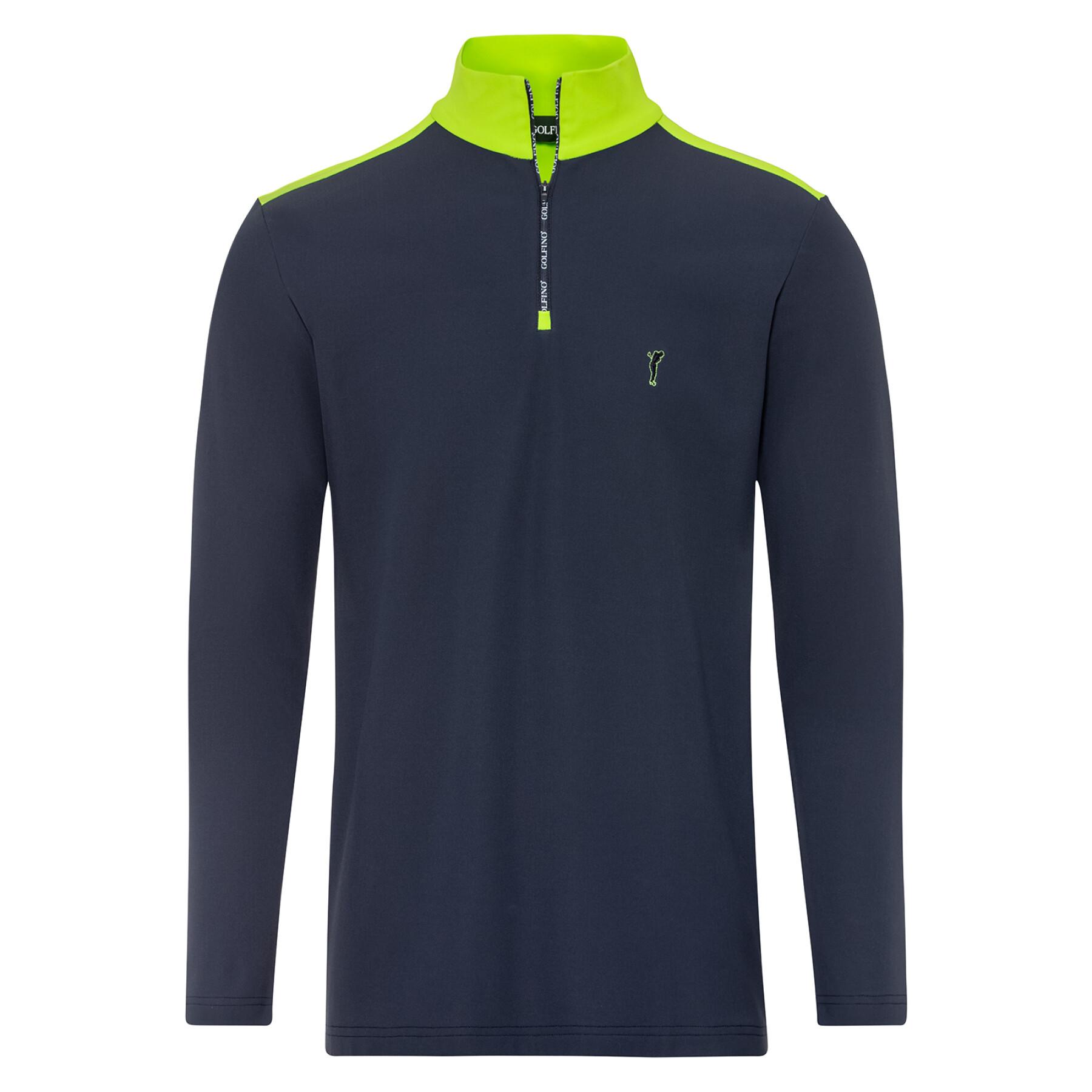 Sweatshirt med dragkedja och logotyp Golfino Living Golf Troyer