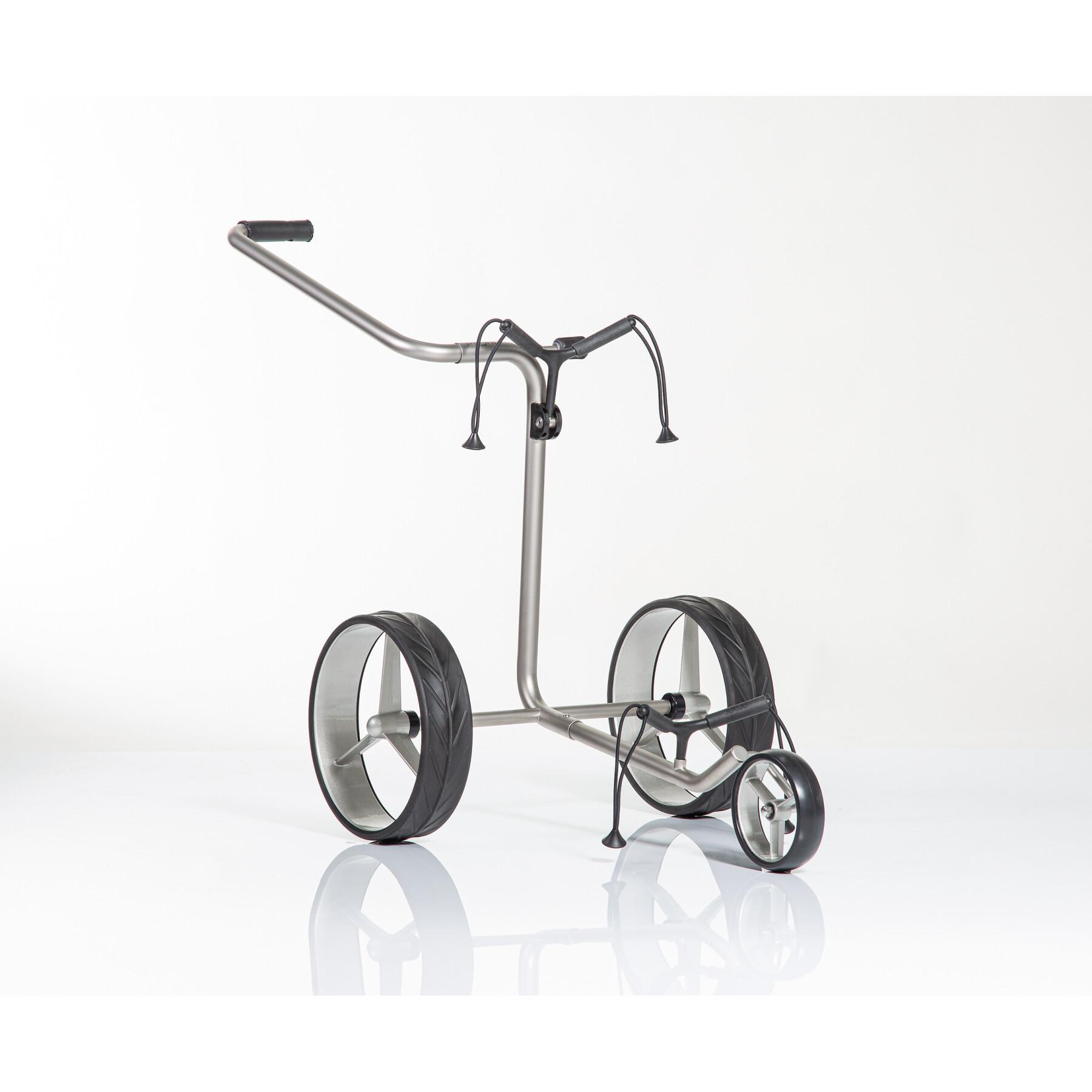 Manuell 3-hjulig barnvagn JuCad Acier Inoxydable