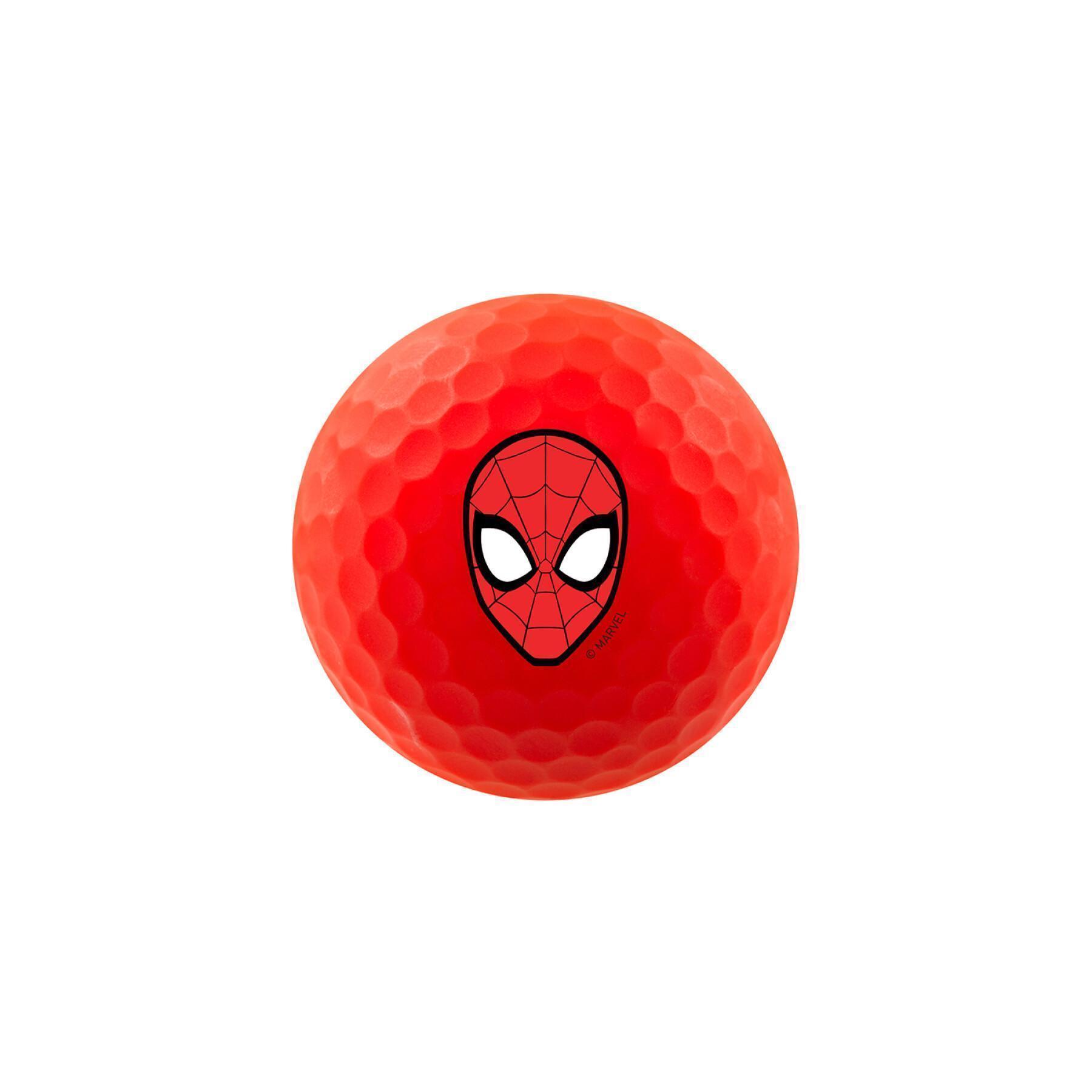 Golfboll Volvik vivid bulk spider man