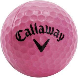 Förpackning med 9 golfbollar Callaway soft flight