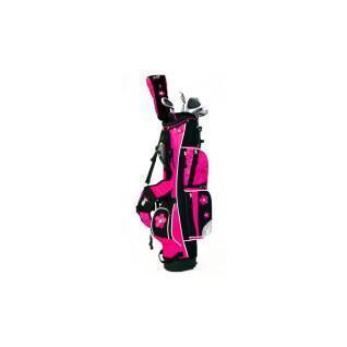Golfpaket för högerhänta flickor Boston Junior classic (sac + 6 clubs)