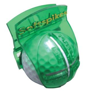Golfboll Softspikes alignment tool