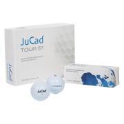 Låda med 12 golfbollar JuCad Tour s1
