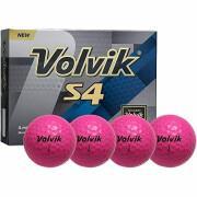 Förpackning med 12 golfbollar Volvik DZ S4