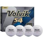 Förpackning med 12 golfbollar Volvik DZ S4